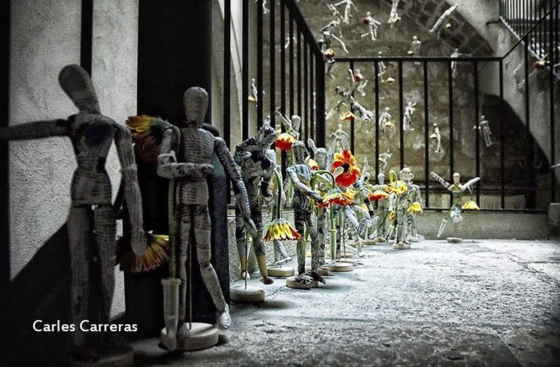 Dos noms coneguts, Carles Carreras i Xavier Xaubet al Concurs Temps de Flors