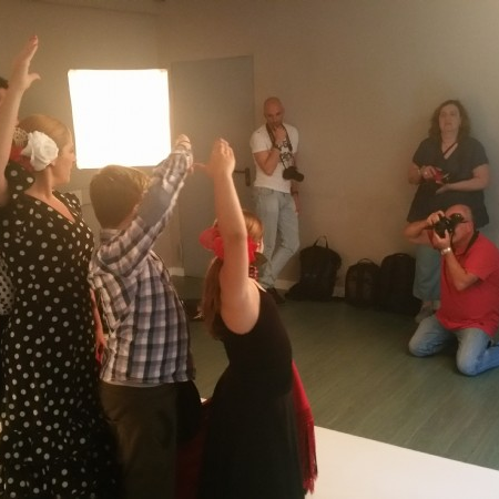 Taller d'iniciació a la fotografia d'estudi.