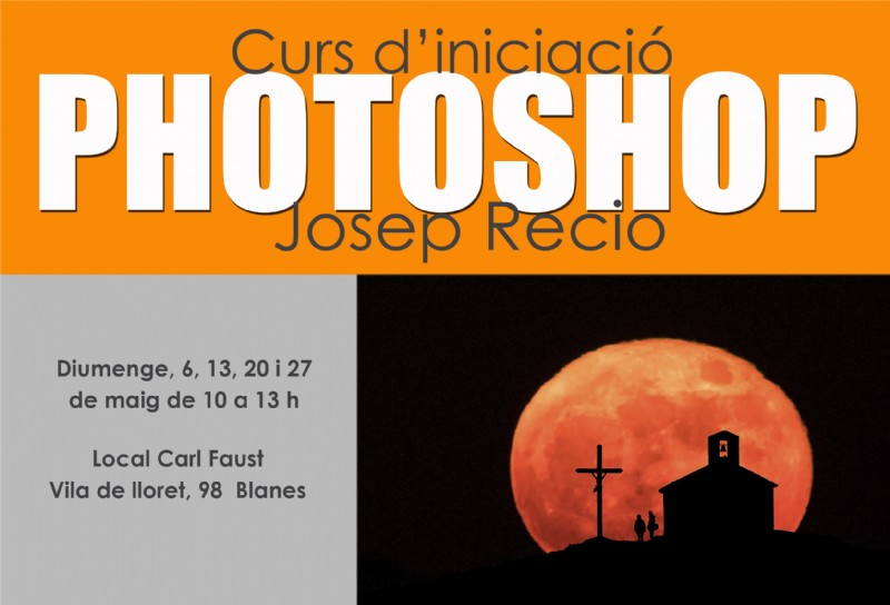 Curs d’INICIACIÓ a PHOTOSHOP - INSCRIPCIÓ OBERTA