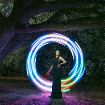 Lightpainting amb Joselo Guaman