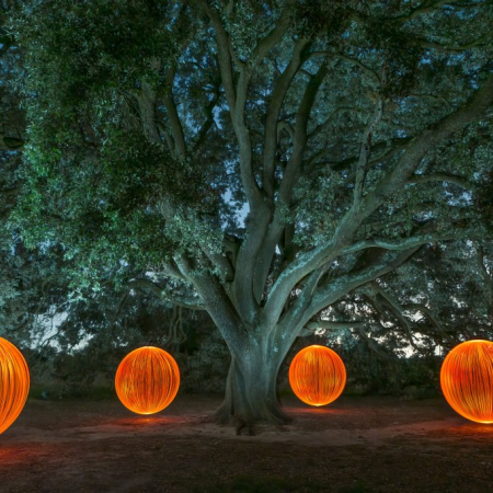 Lightpainting amb Joselo Guaman
