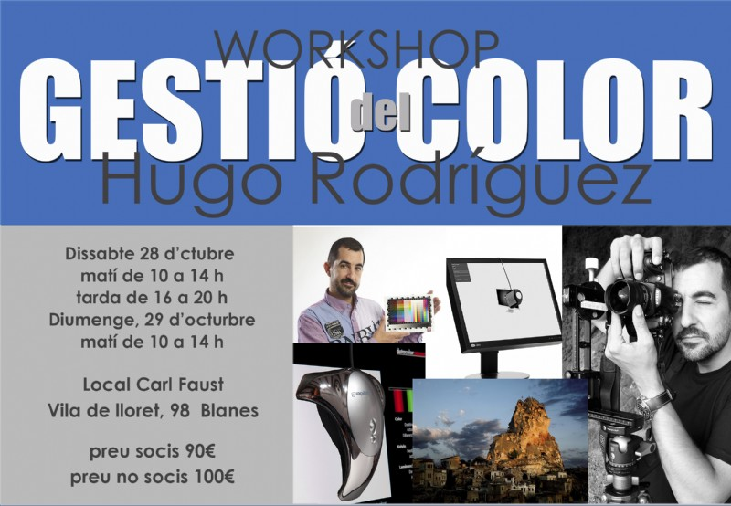 WORKSHOP DE GESTIÓ DEL COLOR - INSCRIPCIÓ OBERTA