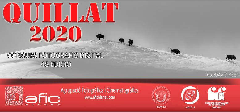 Concurs Fotogràfic Digital QUILLAT 2020 48 edició.