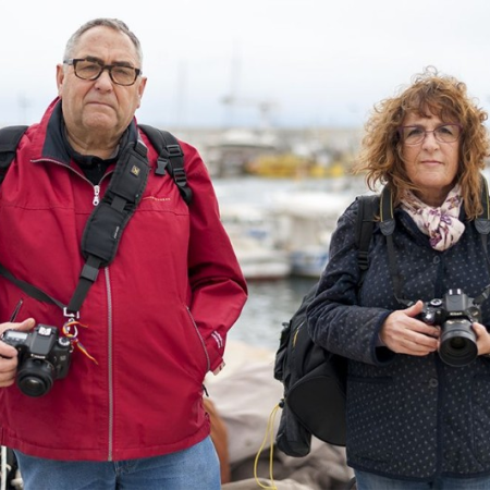 La sessió pràctica del curs d'iniciació a la fotografia