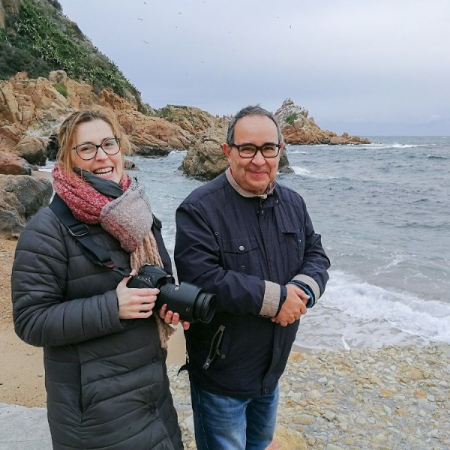 La sessió pràctica del curs d'iniciació a la fotografia