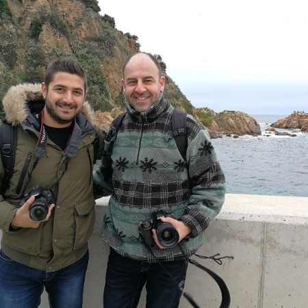 La sessió pràctica del curs d'iniciació a la fotografia