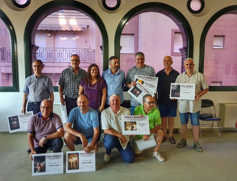 Lliurament de premis del 25è Concurs Fotogràfic Focs i Festes 2019