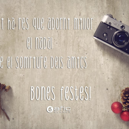 AFIC us desitja Bones Festes!!!