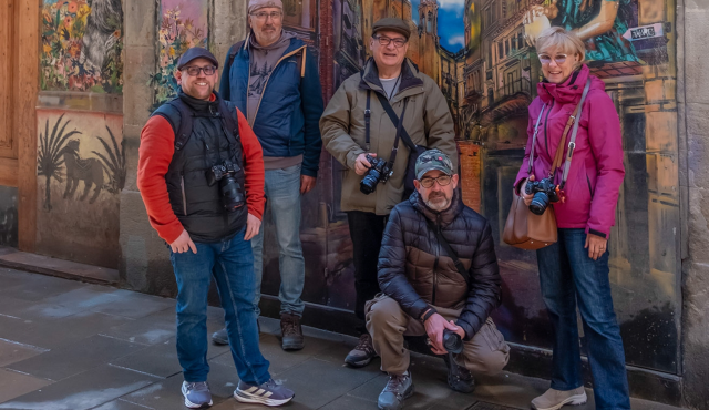 Fotografia de carrer al barri del Born de Barcelona