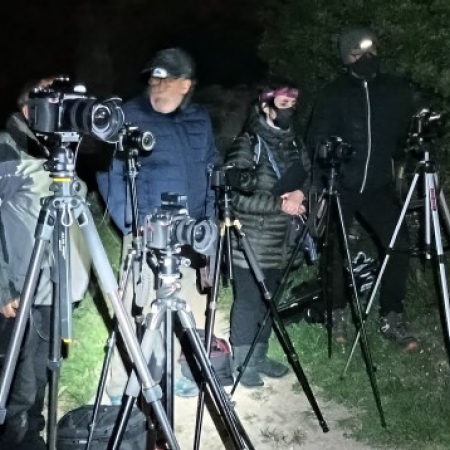 Fotografia Lightpainting al Castell de PLF