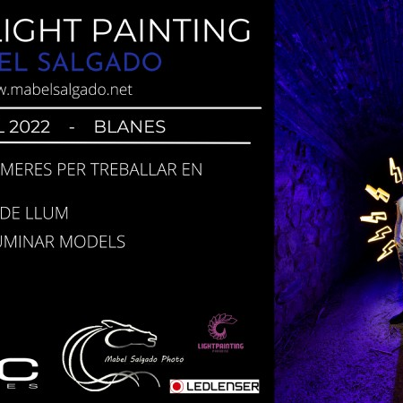 Taller de fotografia light painting - Mabel Salgado