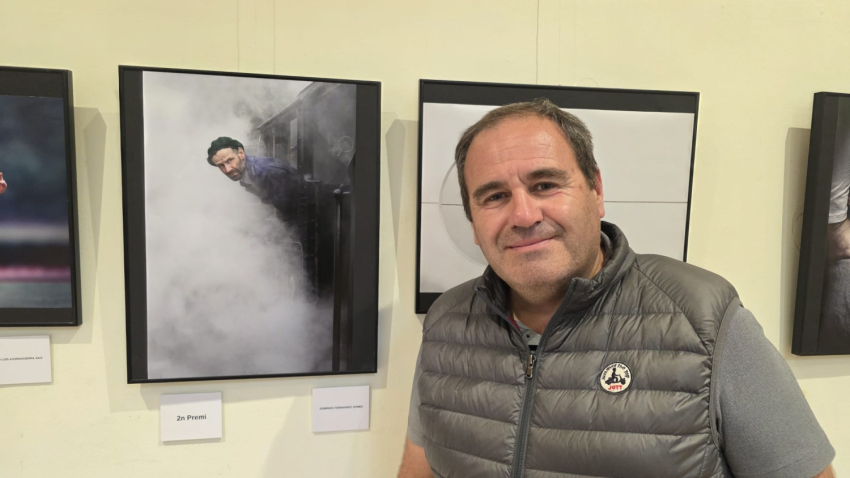 Domingo Fernandez, premiat al Concurs Fotogr&agrave;fic Festa de la Llum 2026