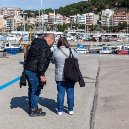 La sessió pràctica del curs d'iniciació a la fotografia