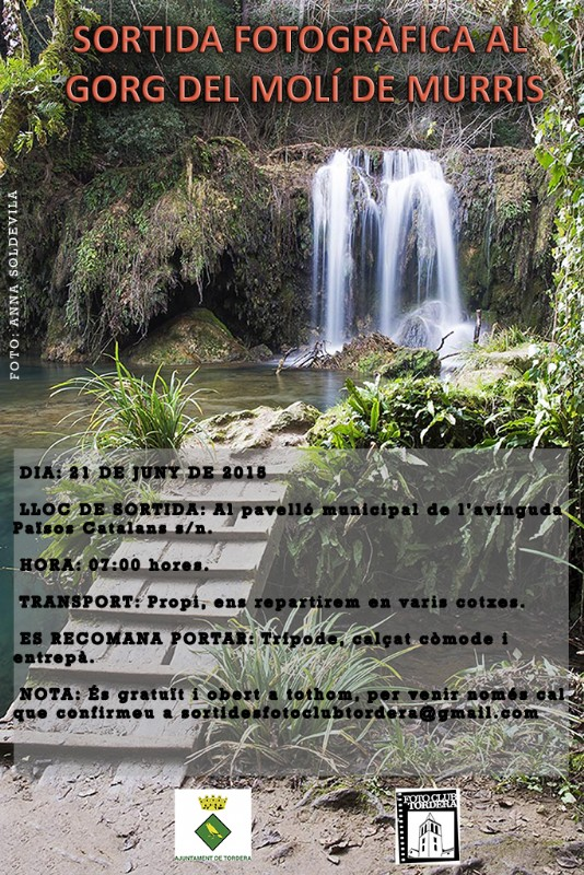 Sortida fotogràfica al Gorg del Molí dels Murris