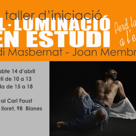 Taller d’iniciació a la fotografia d’estudi.