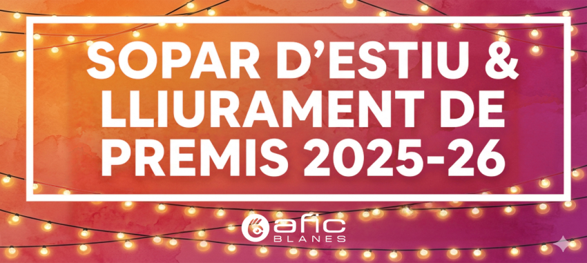 Sopar d&rsquo;estiu i lliurament de premis lliga social 2025-26