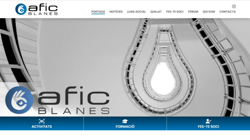 Presentació nova web AFIC