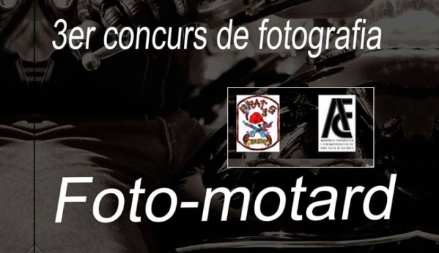 L’AFIC Guíxols i els Pirates han convocat els III Concurs de Fotografia “Foto-Motard”.