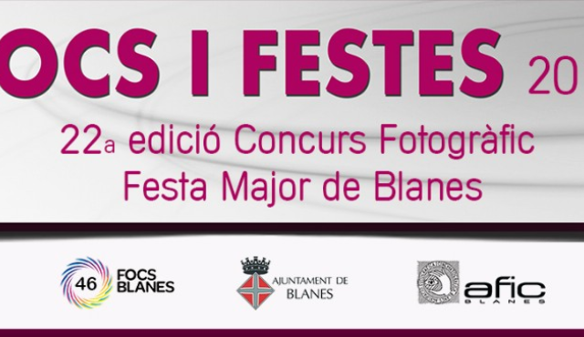 Concurs Fotogràfic Festa Major de Blanes 2016