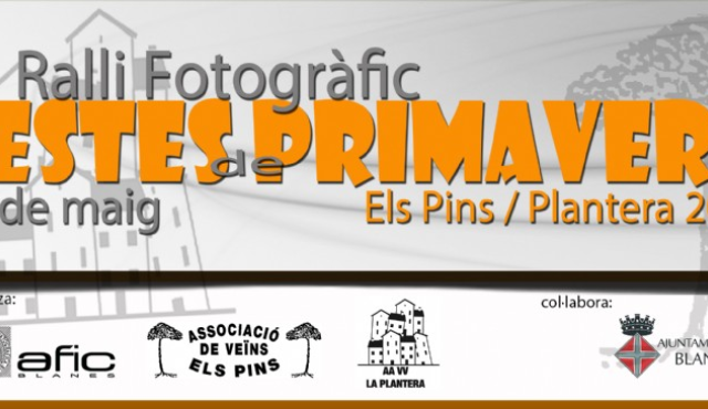 Rally fotogràfic Festes de Primavera, Els Pins - Plantera