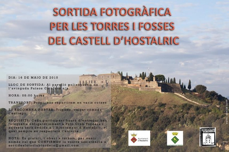 Sortida fotogràfica al Castell d’Hostalric. Foto Club Tordera