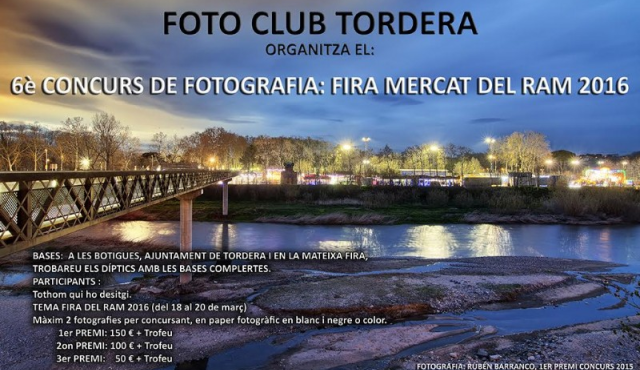 6è Concurs de Fotografia de la Fira Mercat del Ram de Tordera 2016