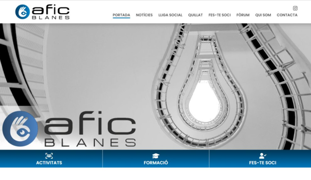 Presentació nova web AFIC